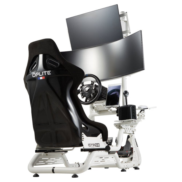 Oplite Stream Deck Arm R8/S8 Para Cockpit White Retail
