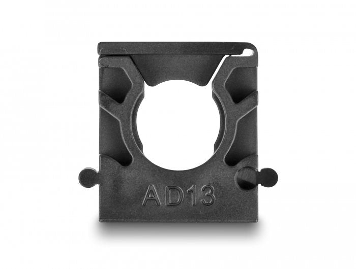 Delock 60482 Organizador De Cables Pasacables Negro 8 Pieza(S)
