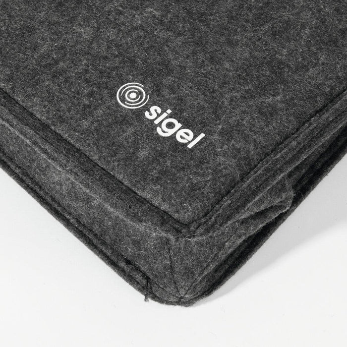 Sigel Basic Bolsa Para Portátil Gris Oscuro 12 Kg, Hasta 39,1 Cm (15,4 Pulgadas)