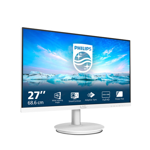 EAN 8712581804398 - Philips V Line 271V8AW/00 pantalla para PC 68,6 cm (27") 1920 x 1080 Pixeles Full HD LCD Blanco imagen 2