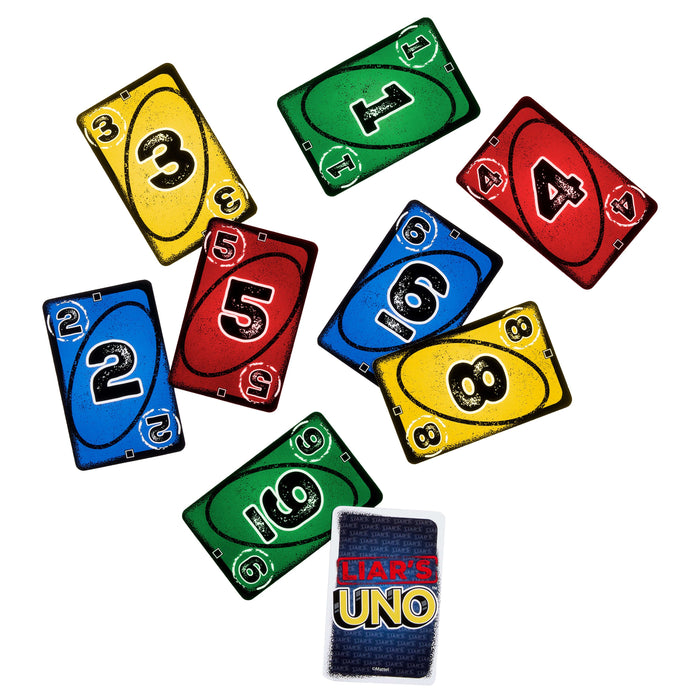 EAN 0194735364275 - Games JLH43 juego de tablero Liar's UNO Juego De Cartas Perder las cartas imagen 3