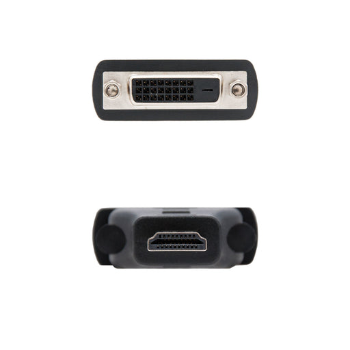 EAN 8433281006041 - Nanocable 10.15.0701 cambiador de género para cable DVI (24 + 1) Negro imagen 2