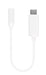EAN 4008928617641 - Vivanco AAVVUSBC10W cable de teléfono móvil Blanco 0,1 m USB C 3,5mm imagen 1