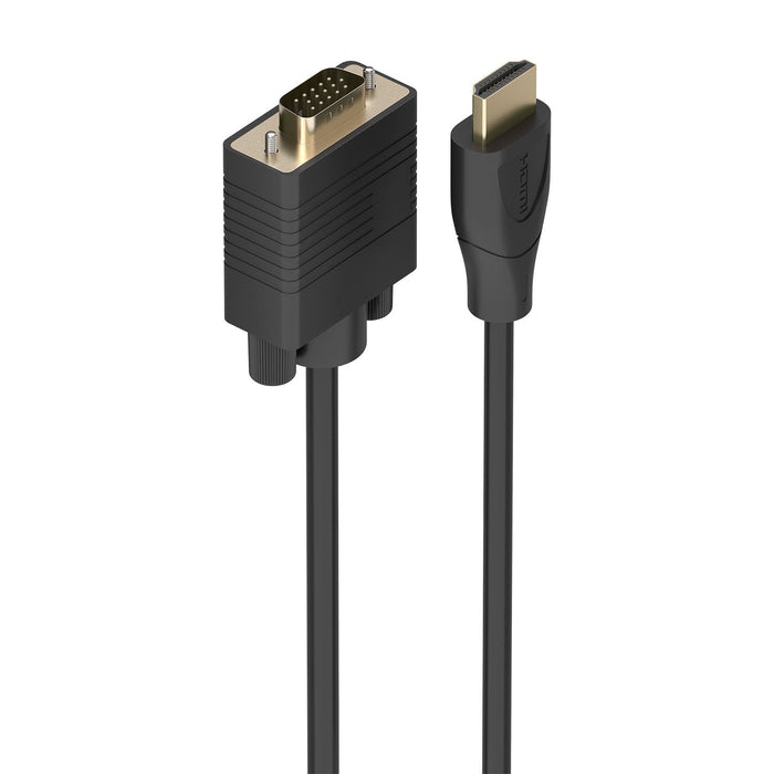 Cable Conversor Aisens A122-1012 Svga Macho Hdmi Macho 2m Negro