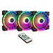 EAN 4260455646154 - Inter-Tech Argus RGB-Fan Set RS-14 Carcasa del ordenador Ventilador 14 cm Negro imagen 1
