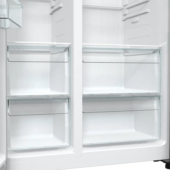 EAN 3838782684449 - Gorenje NRR9185EAXL nevera puerta lado a lado Independiente 550 L Gris imagen 18