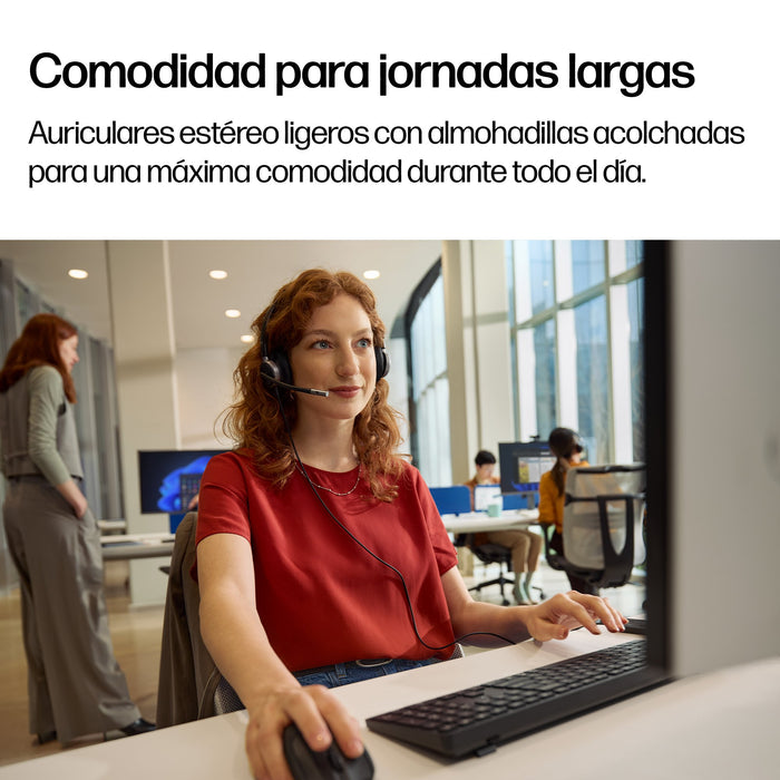 EAN 0199251820878 - HP Poly Mission 625 Stereo USB Wired Headset Alámbrico Diadema Business/Everyday USB Tipo C Negro imagen 8