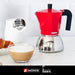 EAN 8435092433849 - Monix M863109 cafetera manual Cafetera italiana 0,47 L Rojo imagen 3