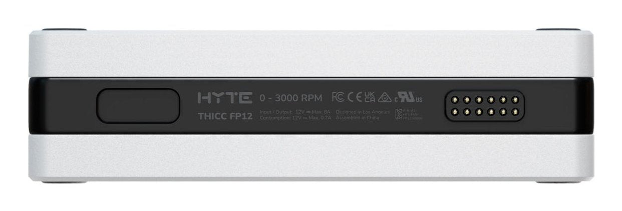 EAN 1220000350663 - HYTE THICC FP12 Carcasa del ordenador Ventilador 12 cm Negro, Blanco 3 pieza(s) imagen 7