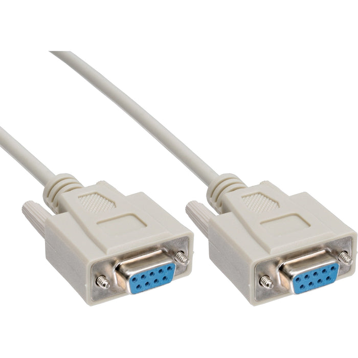 20pcs. Bulk-Pack Inline® Null Modem Cable Db9 Hembra A Hembra 5m