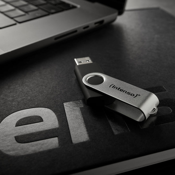 EAN 4034303036332 - Intenso USB 32GB OFFICE LINE 3.2 Gen1 Silver-Black unidad flash USB USB tipo A 3.2 Gen 1 (3.1 Gen 1) Negr imagen 6
