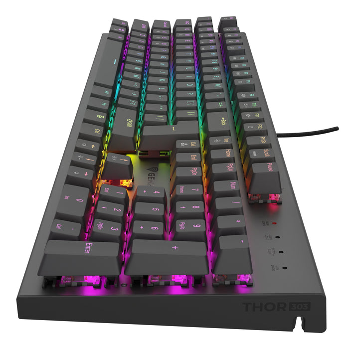 EAN 5901969444582 - GENESIS Thor 303 teclado Juego USB QWERTY Inglés de EE. UU. Abedul imagen 2