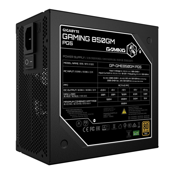 Gigabyte Gp-Gme850gm 850w Pg5 Psu