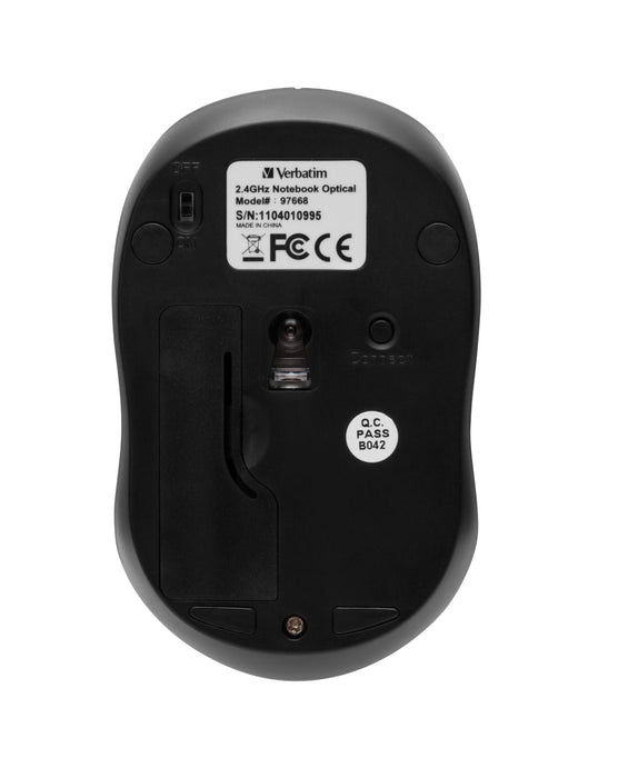 EAN 0023942490432 - Verbatim Go Nano ratón Oficina RF inalámbrico 1600 DPI imagen 6