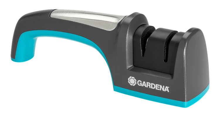 EAN 4078500046718 - Gardena 8712-20 afilador de cuchillo Afilador de cuchillos de discos Negro, Turquesa imagen 1