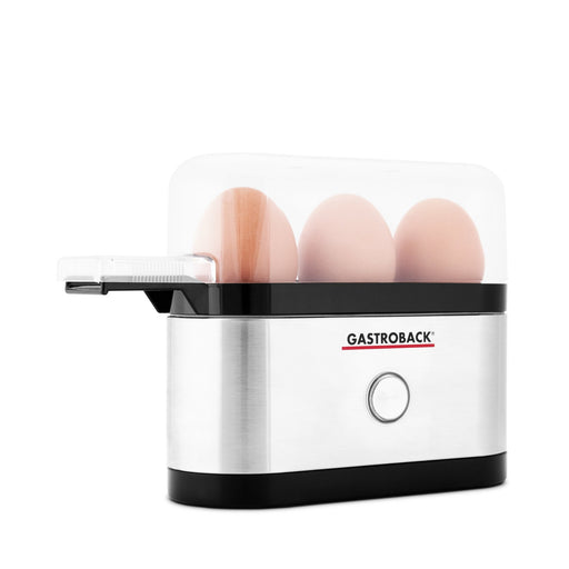 EAN 4016432428004 - Gastroback Design Mini 3 huevos 350 W Negro, Acero inoxidable imagen 2