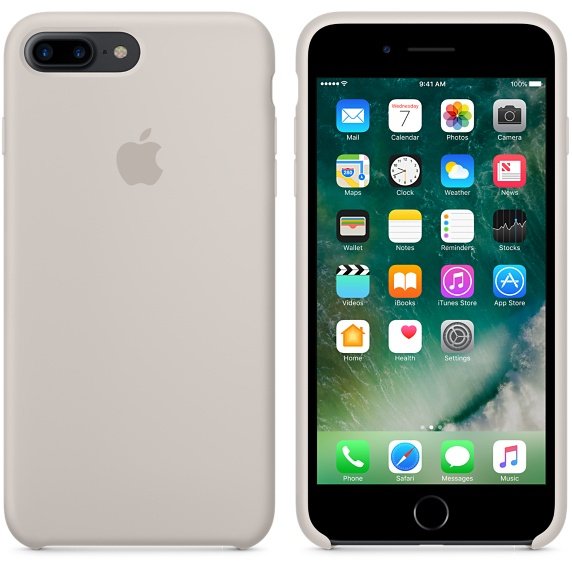 EAN 0190198000736 - Apple MMQW2ZM/A funda para teléfono móvil 14 cm (5.5") Funda blanda Gris imagen 2