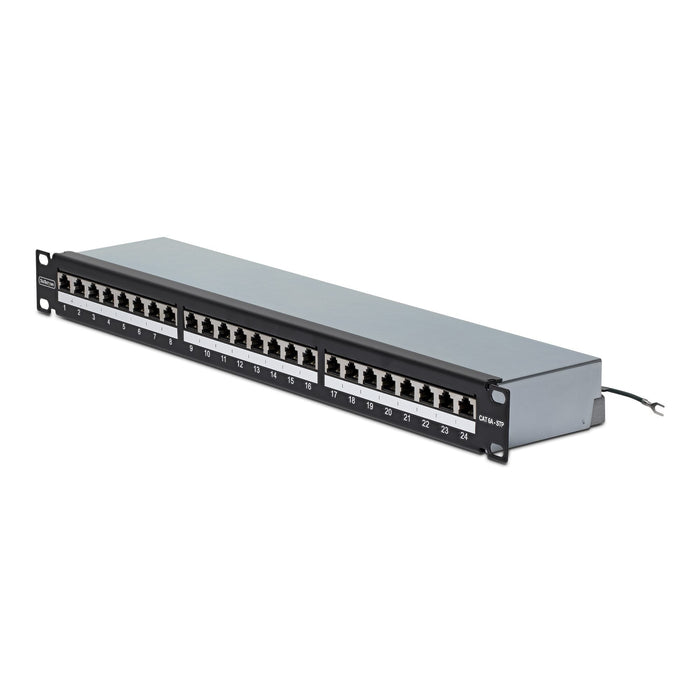 Startech.Com Startech - Patch Panel - 110 Abdrückgerät - Rack Montable - Cat 6a - Stp - Rj-45 X 24 - Plateado - 1u - 48.3 Cm (19")