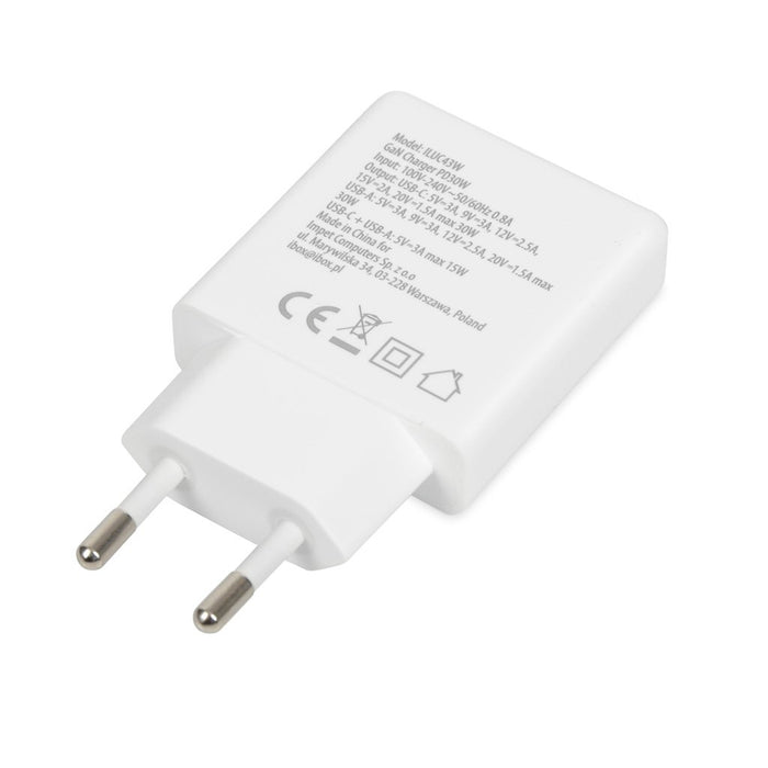 EAN 5903968681258 - iBox ILUC43W cargador de dispositivo móvil Universal Blanco Corriente alterna Interior imagen 3