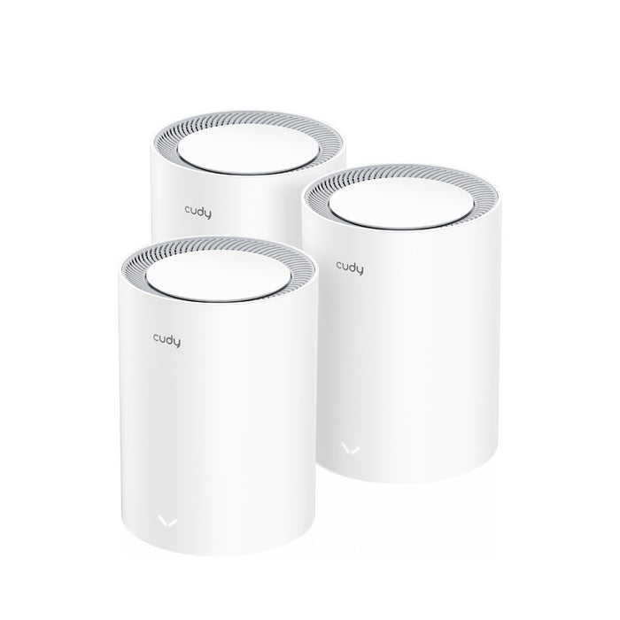 EAN 6971690793258 - Cudy M3000 3-PACK sistema Wi-Fi Mesh (Wi-Fi en malla) Doble banda (2,4 GHz / 5 GHz) Wi-Fi 6 (802.11ax) Gr imagen 1