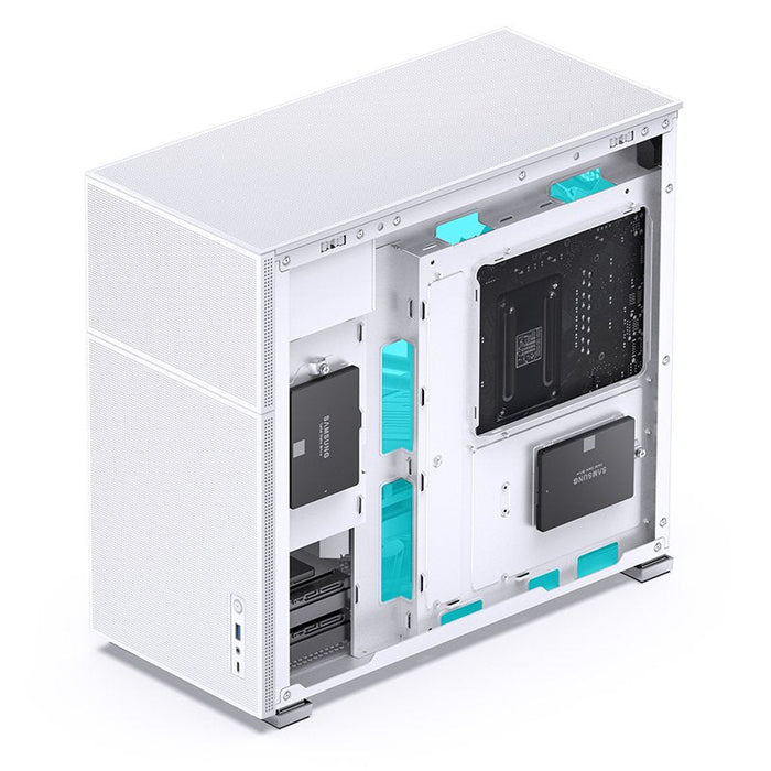 Jonsbo D41 Mesh Atx Gehäuse, Temperojo Glass - Blanco