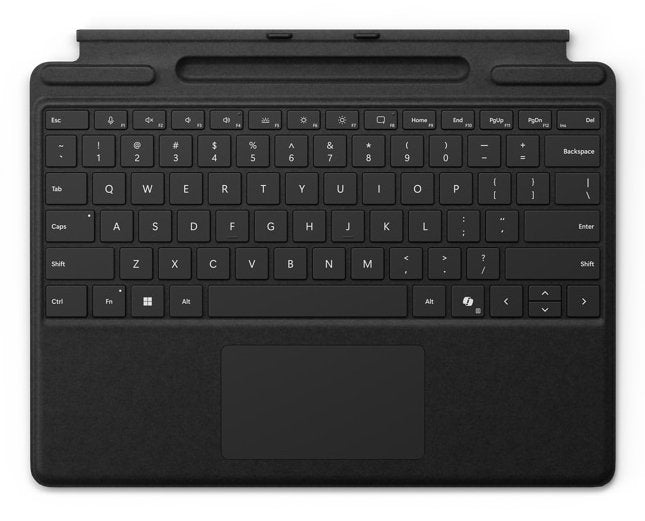 EAN 0196388355853 - Microsoft Surface Pro Keyboard with pen storage QWERTZ Alemán Microsoft Cover port Negro imagen 1