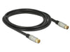 EAN 4043619889464 - DeLOCK 88946 cable coaxial RG-6/U 2 m IEC Negro imagen 2