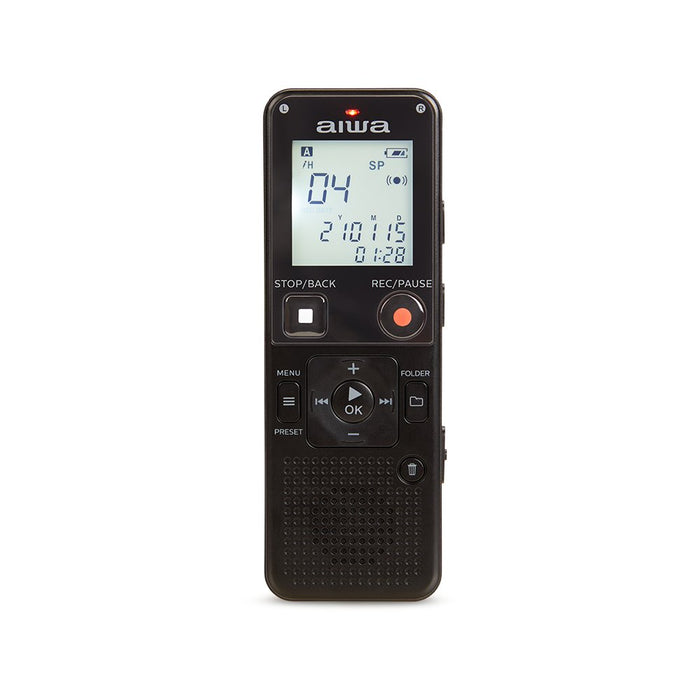 EAN 8435256811001 - Aiwa DVR-A600 dictáfono Memoria interna y tarjeta de memoria Negro imagen 1