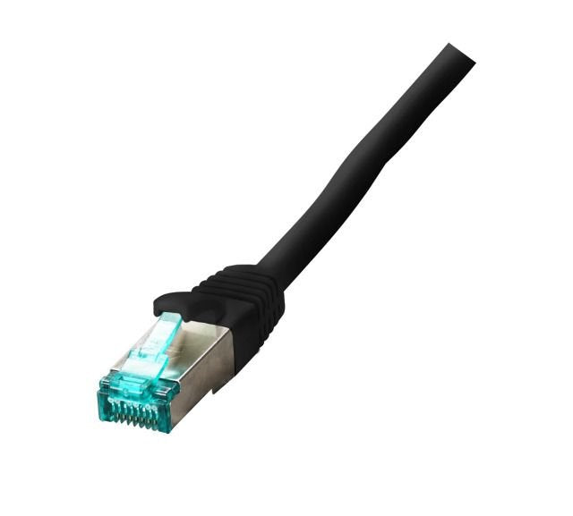Efb Rj45 Cable De Red Cat.6a S Ftp Lszh 1x90 Schwarz 0,5m