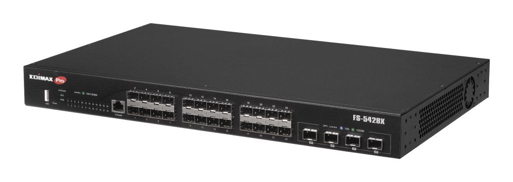 EAN 4717964705181 - Edimax FS-5428X switch Gestionado L2+ 1U Negro imagen 2