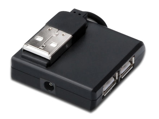 EAN 5705965988664 - Microconnect MC-USB2.0HUB4P hub de interfaz USB 2.0 400 Mbit/s Negro imagen 1