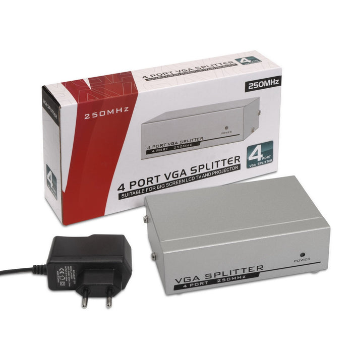 EAN 8436574700848 - AISENS A116-0085 divisor de video VGA 4x VGA imagen 3