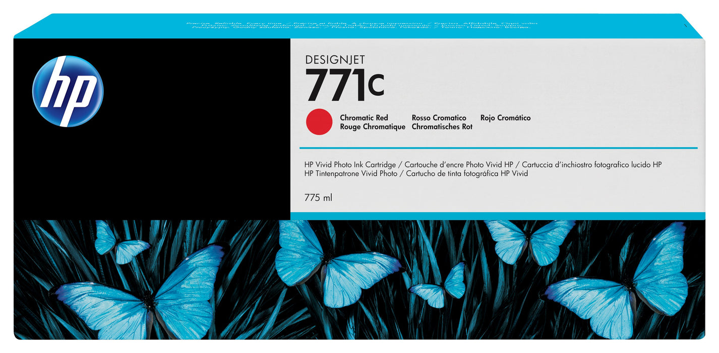 EAN 0887111300539 - HP 771C 775-ml Chromatic Red DesignJet Ink Cartridge cabeza de impresora Inyección de tinta térmica imagen 3