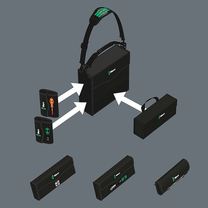 EAN 4013288187352 - Wera 2go correa Cubierta para equipo Negro imagen 6