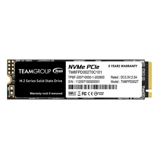 EAN 0765441052420 - Team Group MP33 PRO 2 TB M.2 PCI Express 3.0 NVMe imagen 1