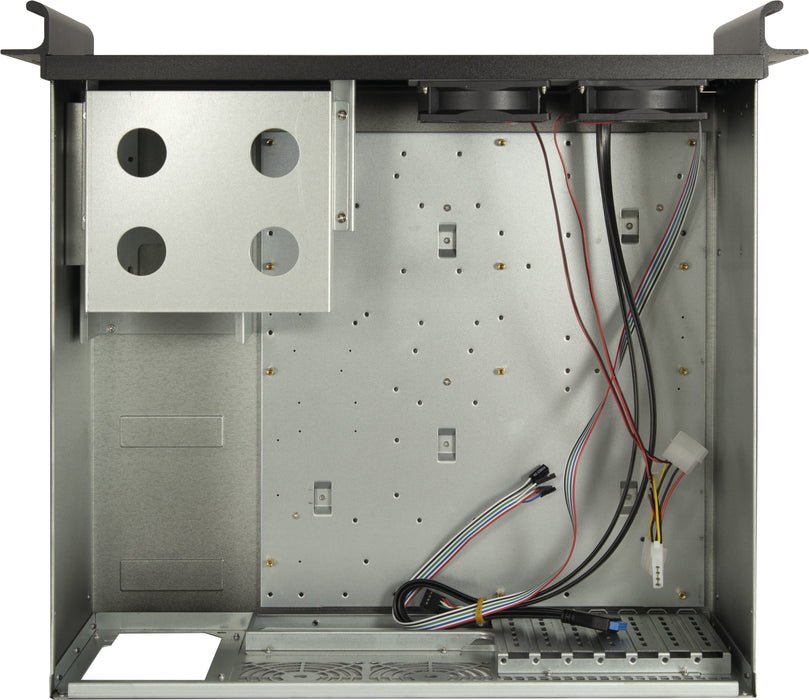 EAN 4260455646406 - Inter-Tech 4U-K-439L Estante Negro imagen 4