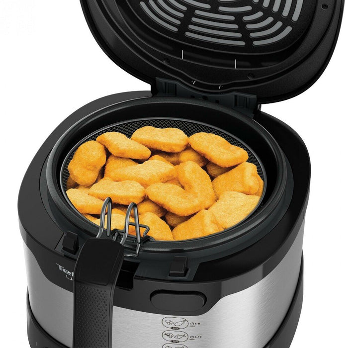 EAN 3045386381807 - Tefal Uno FF215D Sencillo 1,8 L Independiente 1600 W Freidora Negro, Acero inoxidable imagen 6