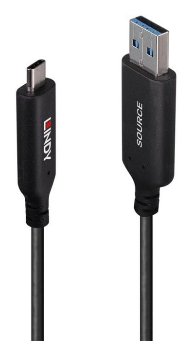 EAN 4002888433952 - Lindy 43395 cable USB USB 3.2 Gen 1 (3.1 Gen 1) 10 m USB A USB C Negro imagen 1