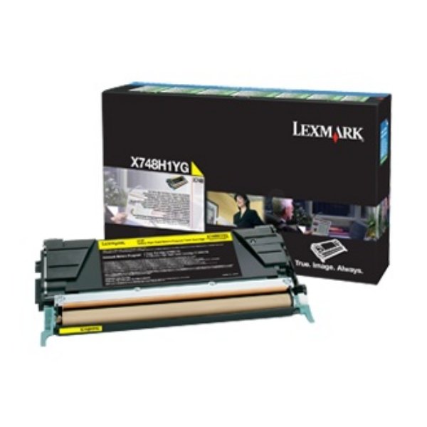 Lexmark X748h3yg Cartucho De Tóner Original  Amarillo