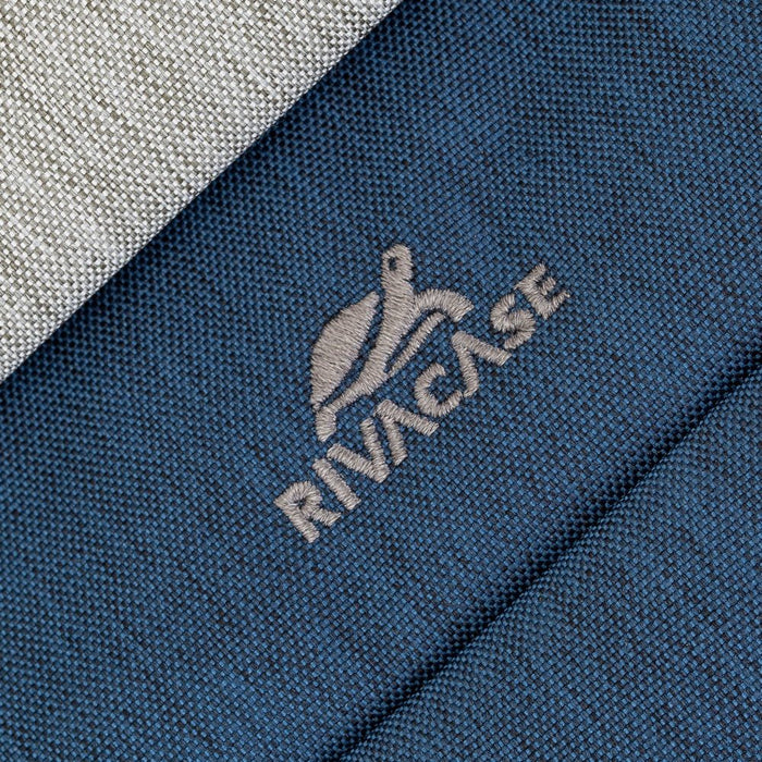 Rivacase 7562 Gris / Azul Oscuro Antirrobo Mochila Para Portátil 15.6