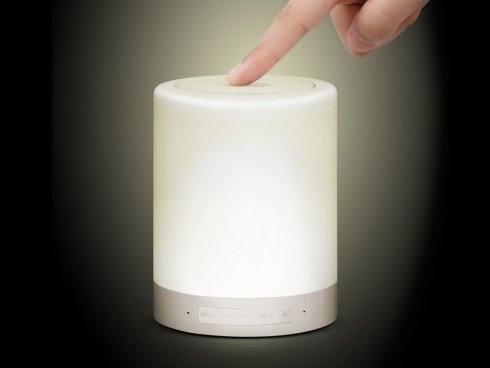 Conceptronic Altavoz Bluetooth  Con Luz Lampara 1.6w