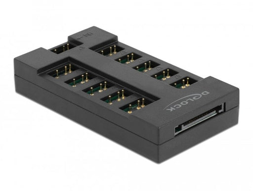 EAN 4043619641284 - DeLOCK 64128 hub de interfaz Negro imagen 1