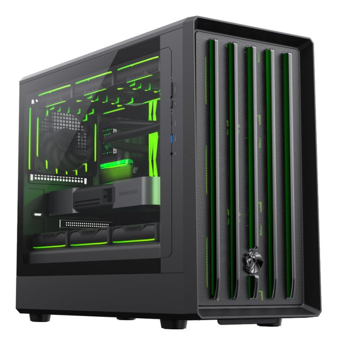 Caja Pc Gamemax  Case  Claw 360 Bk  M-Atx