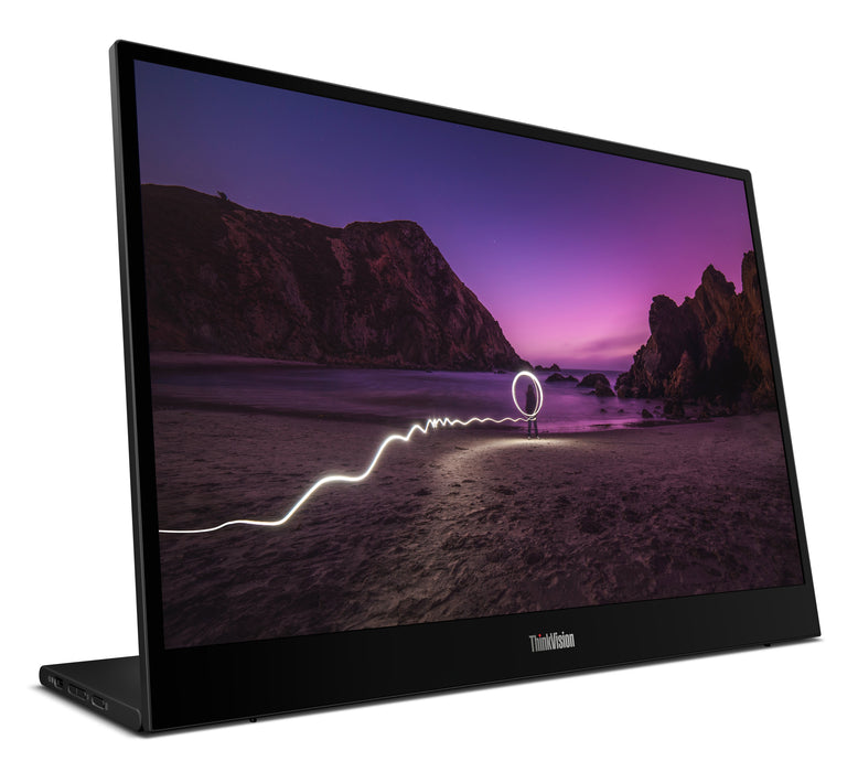 EAN 0199273686575 - Lenovo ThinkVision M16 pantalla para PC 40,6 cm (16") 1920 x 1200 Pixeles WUXGA LCD Negro imagen 4