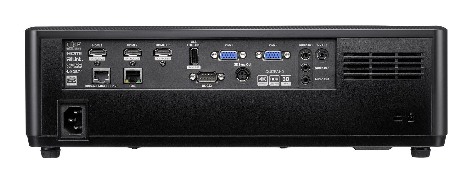 Optoma Zk608tst Proyector De Corto Alcance 6000 Lúmenes Ansi Dlp Uhd 4k (3840x2160) 3d Negro