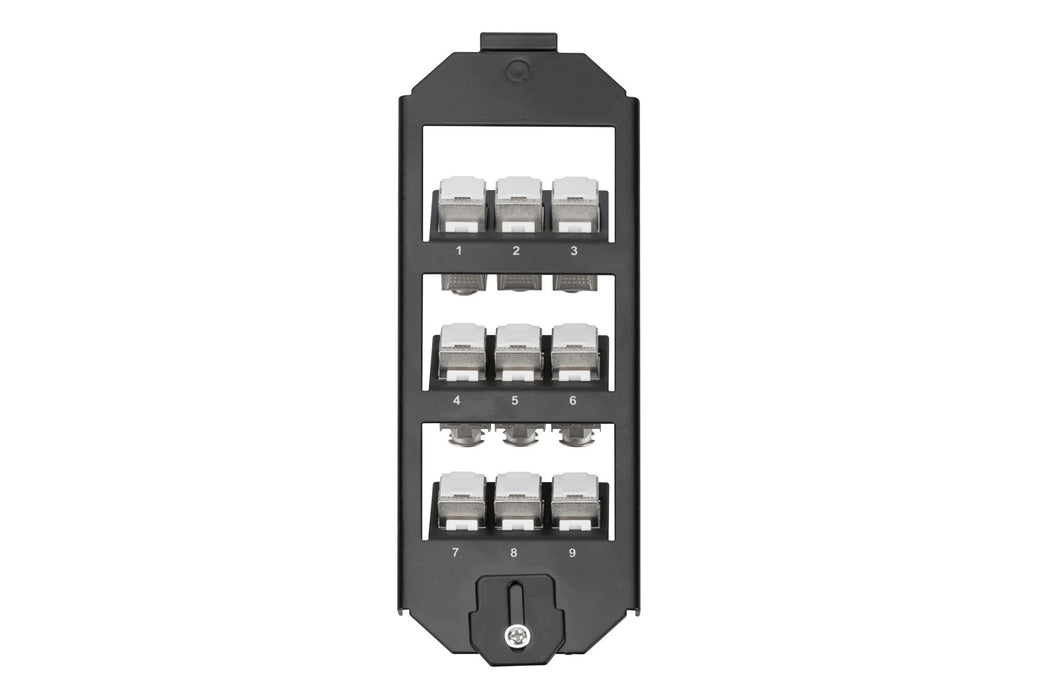 EAN 4016032302780 - Digitus AN-25179 placa de pared y cubierta de interruptor Negro imagen 1