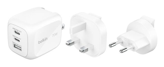 EAN 0745883918454 - Belkin BoostCharge Pro Universal Blanco Corriente alterna Carga rápida Interior imagen 1