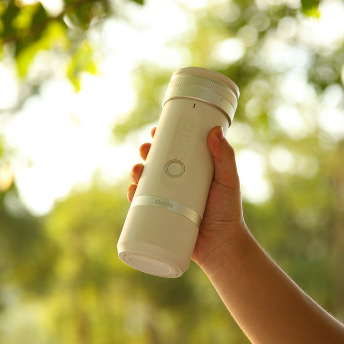 Outin Fino - Sandstone White - Portable Coffee Grinder