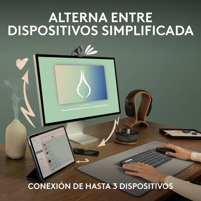 EAN 5099206110427 - Logitech 910-007015 ratón Viajes Ambidextro RF Wireless + Bluetooth Óptico 4000 DPI imagen 12