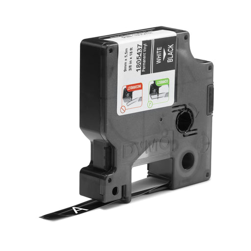 EAN 0071701059932 - DYMO 1805437 cinta para impresora de etiquetas Blanco sobre negro imagen 2